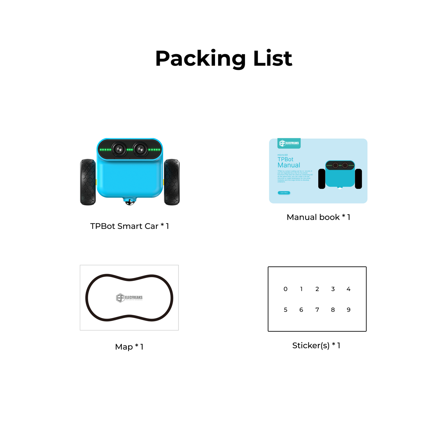 ELECFREAKS TPBot Car Kit