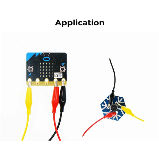 Garras de Crocodilo ELECFREAKS para micro:bit (Preto, Vermelho, Amarelo)