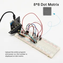 Keyestudio Programming STEM Micro bit V2 Kit Complete Starter Kit (With Micro bit Board)