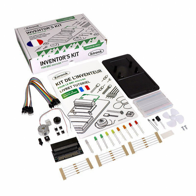 Kitronik Inventor's Kit para BBC micro:bit - Francês, Pacote de 20