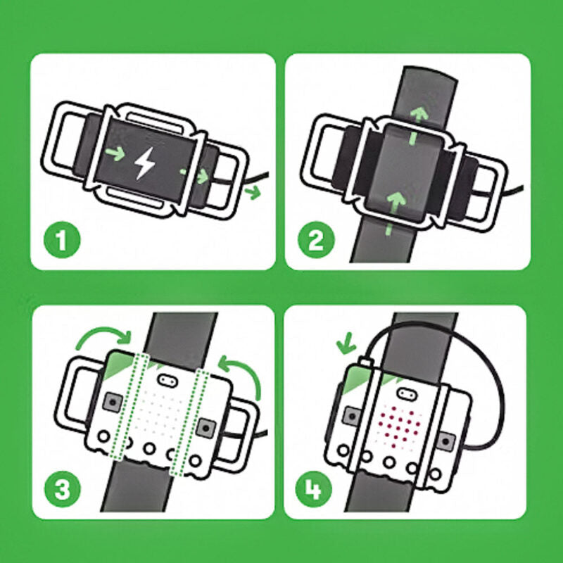 Acessório de Vestir BBC micro:bit - Pack de 10