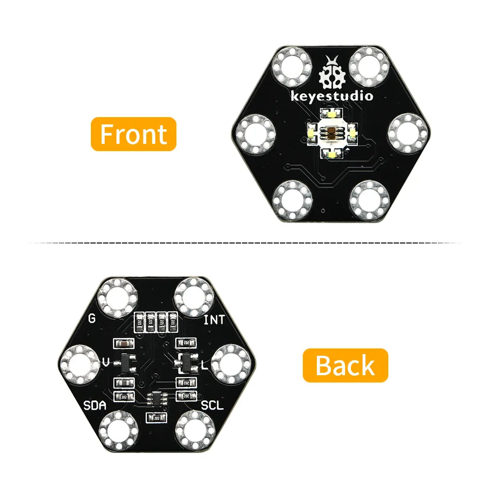 Keyestudio micro bit honeycomb TCS34725 Color Sensor Module