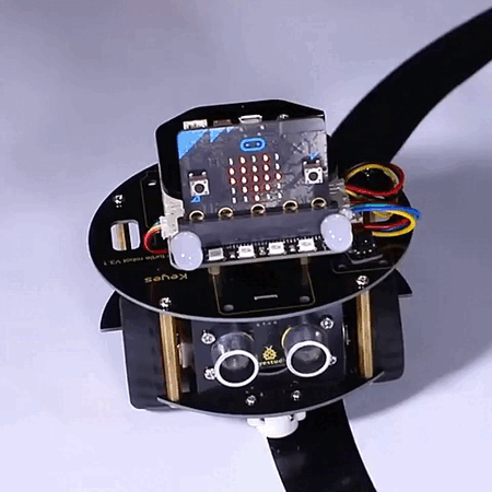 Keyestudio Micro:bit Mini Smart Turtle Robot Car for STEM Micro Bit Robot Without Micro Bit