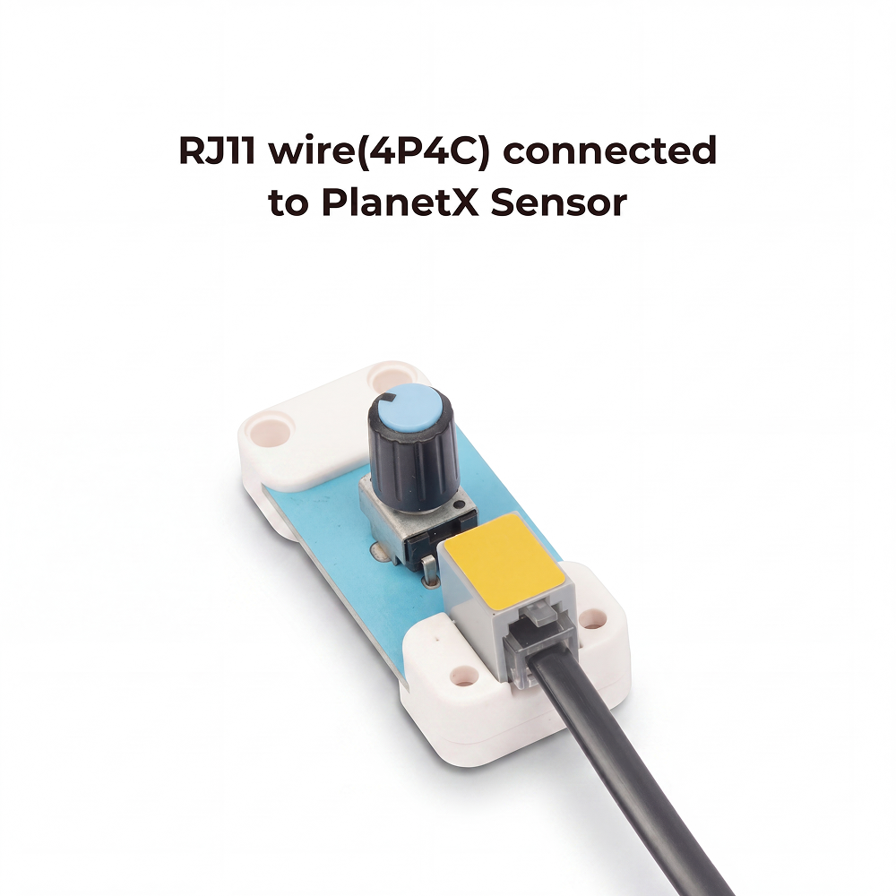 ELECFREAKS RJ11 4P4C 600mm Cable (Pack Of 5)