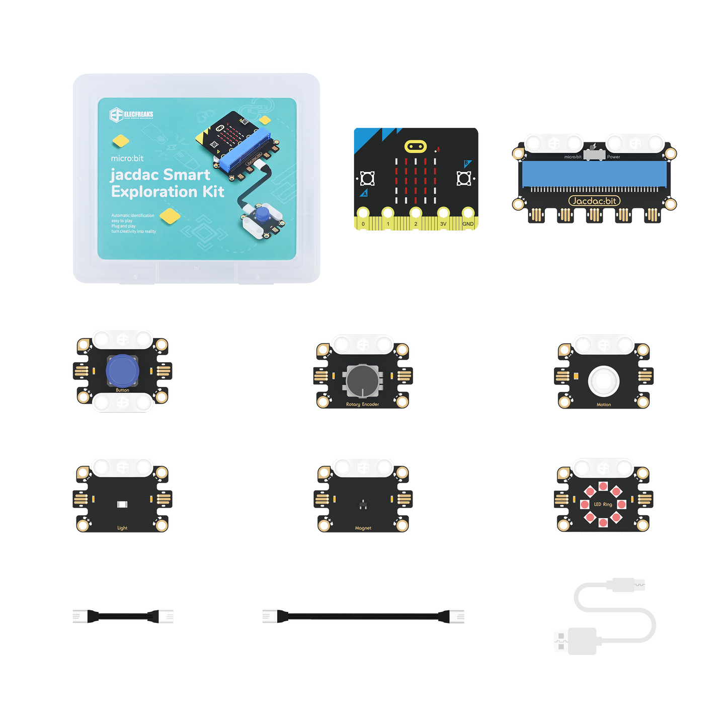 Kit de Exploração Inteligente Jacdac micro:bit da ELECFREAKS