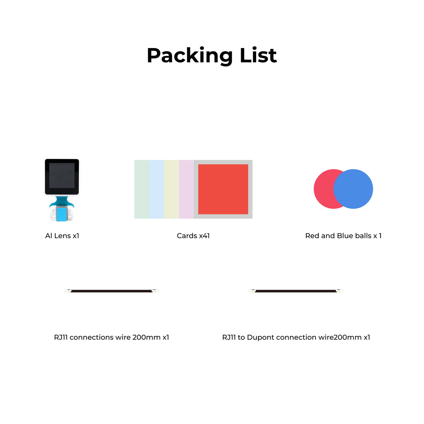 Kit de Lente Inteligente AI da ELECFREAKS