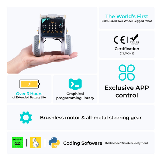 Kit XGO Rider micro:bit da ELECFREAKS