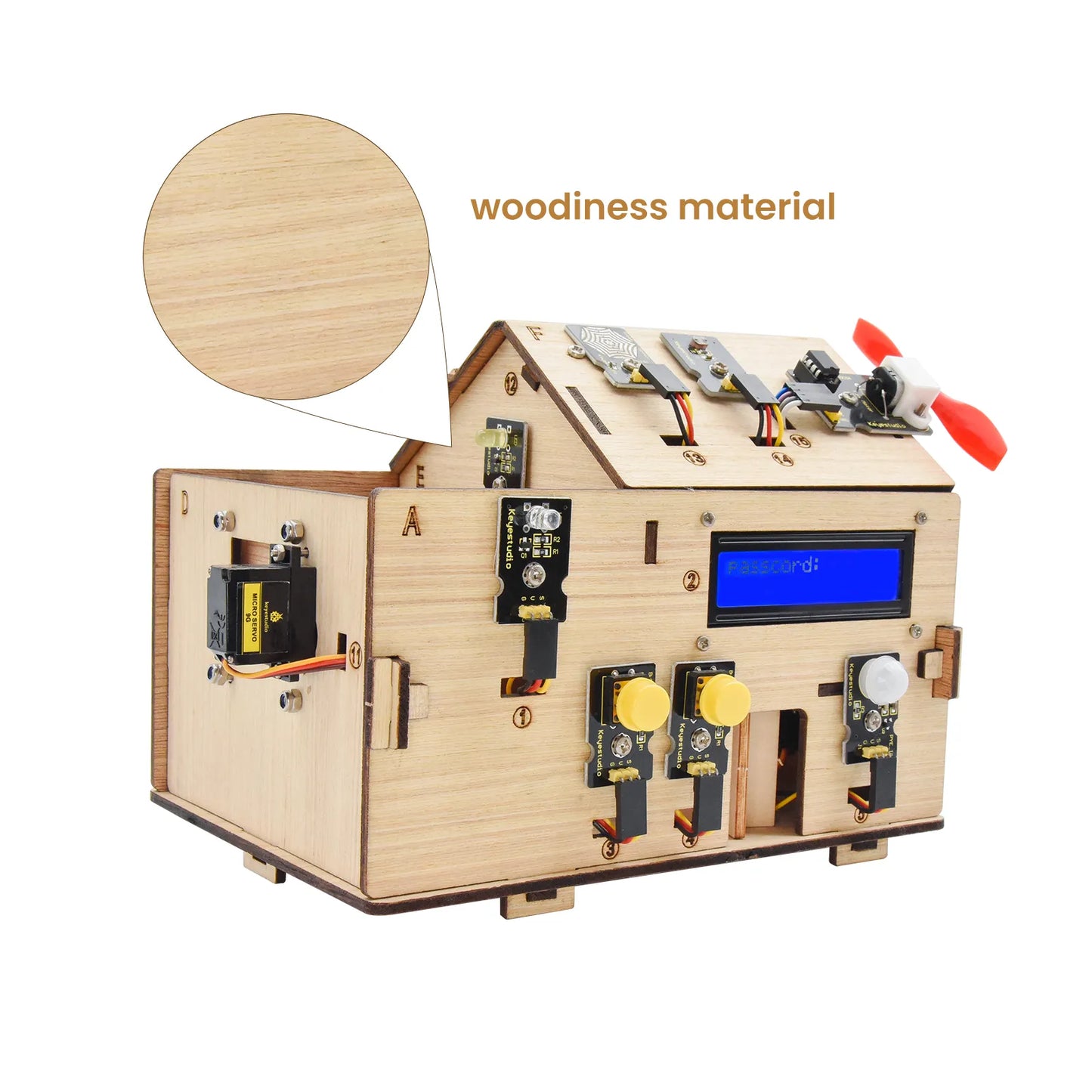 Keyestudio Smart Home Kit with PLUS Board for Arduino DIY STEM