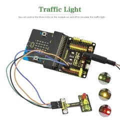Keyestudio Micro Bit 45 in 1 Sensor Starter Kit Electronic DIY Kit With Microbit Board