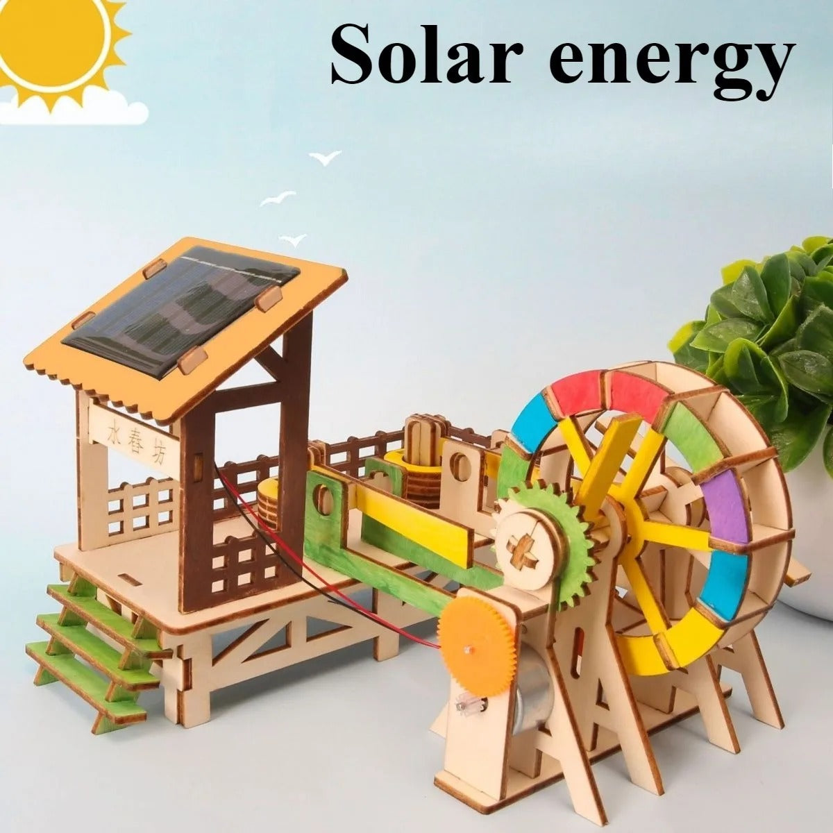Roda-Gigante Solar DIY
