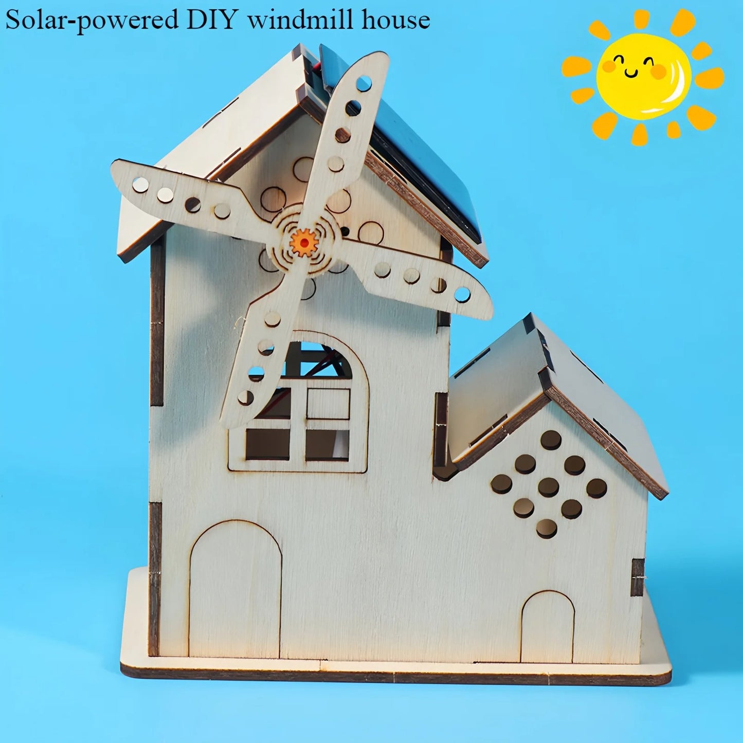 Casa Moinho Solar DIY - Kit Científico