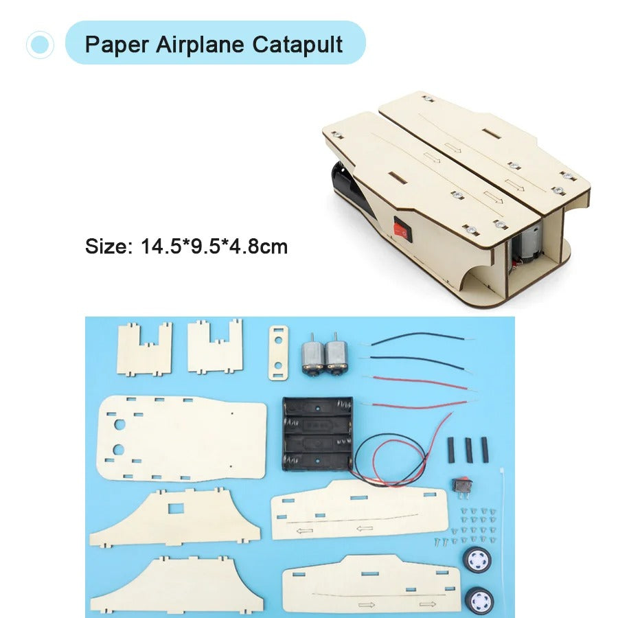 Modelo físico DIY experiência científica brinquedo educativo artesanal para crianças
