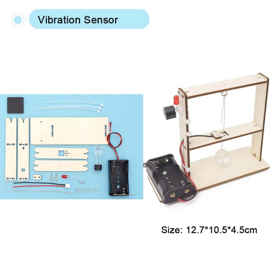 Modelo físico DIY experiência científica brinquedo educativo artesanal para crianças