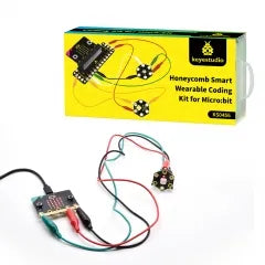 Keyestudio Honeycomb Smart Wearable Coding Kit for Micro:bit With 8 projects