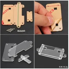 DIY Transparent Acrylic Case Kit Box For BBC Micro: bit Development Board Protection Shell(No Board)