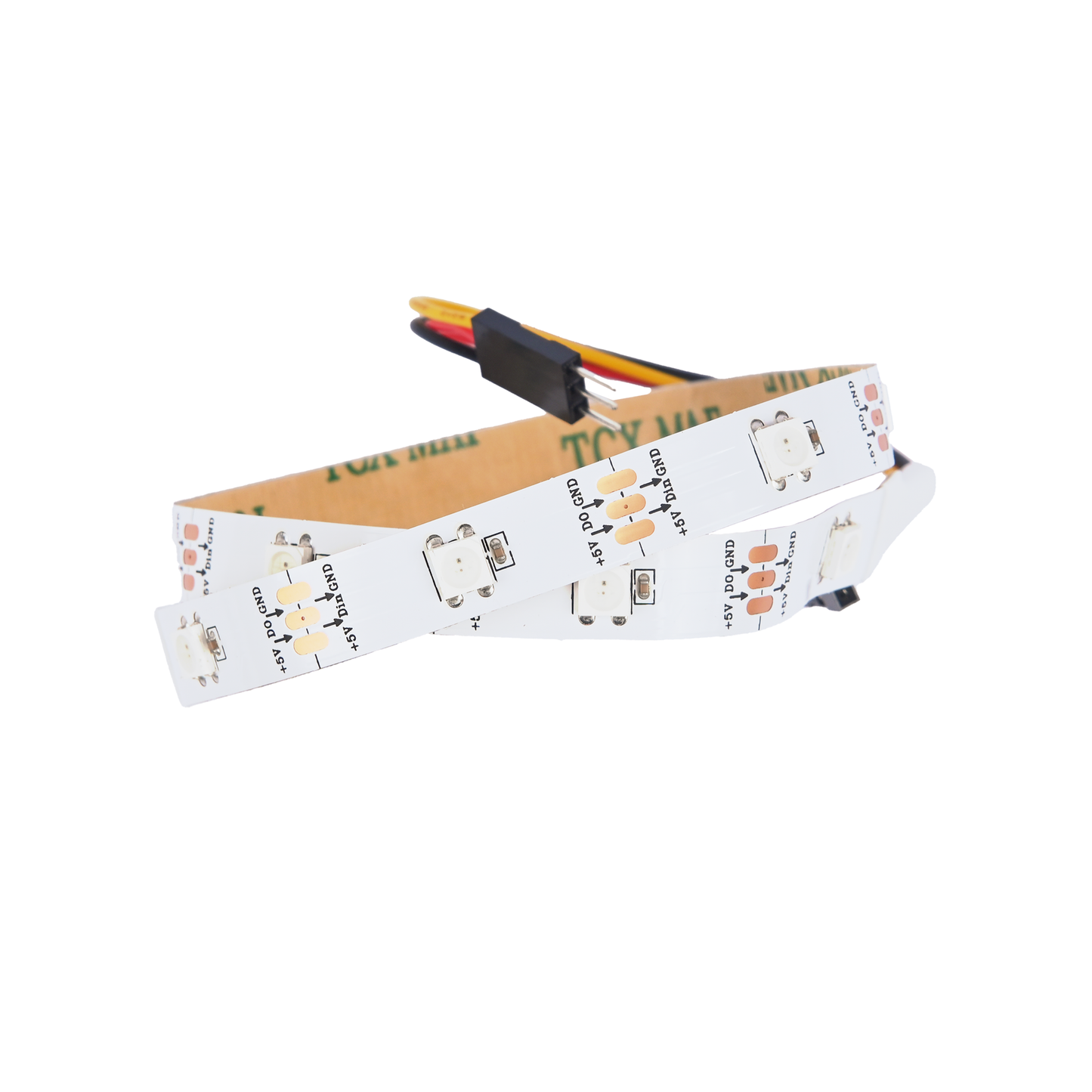 Fita LED Rainbow Octopus e Conetor GVS da ELECFREAKS - 10 LEDs