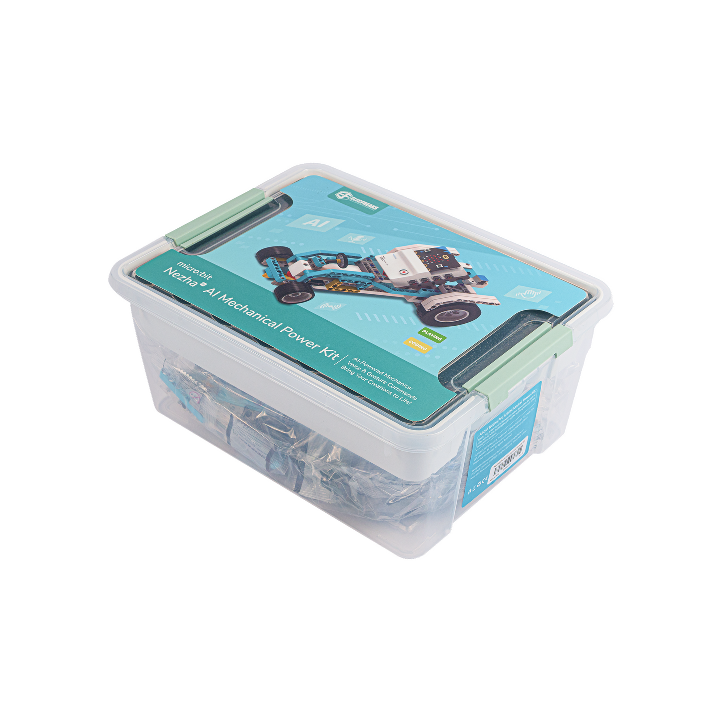 Kit de Potência Mecânica com IA Nezha Pro micro:bit da ELECFREAKS