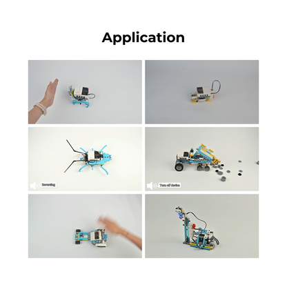 Kit de Potência Mecânica com IA Nezha Pro micro:bit da ELECFREAKS