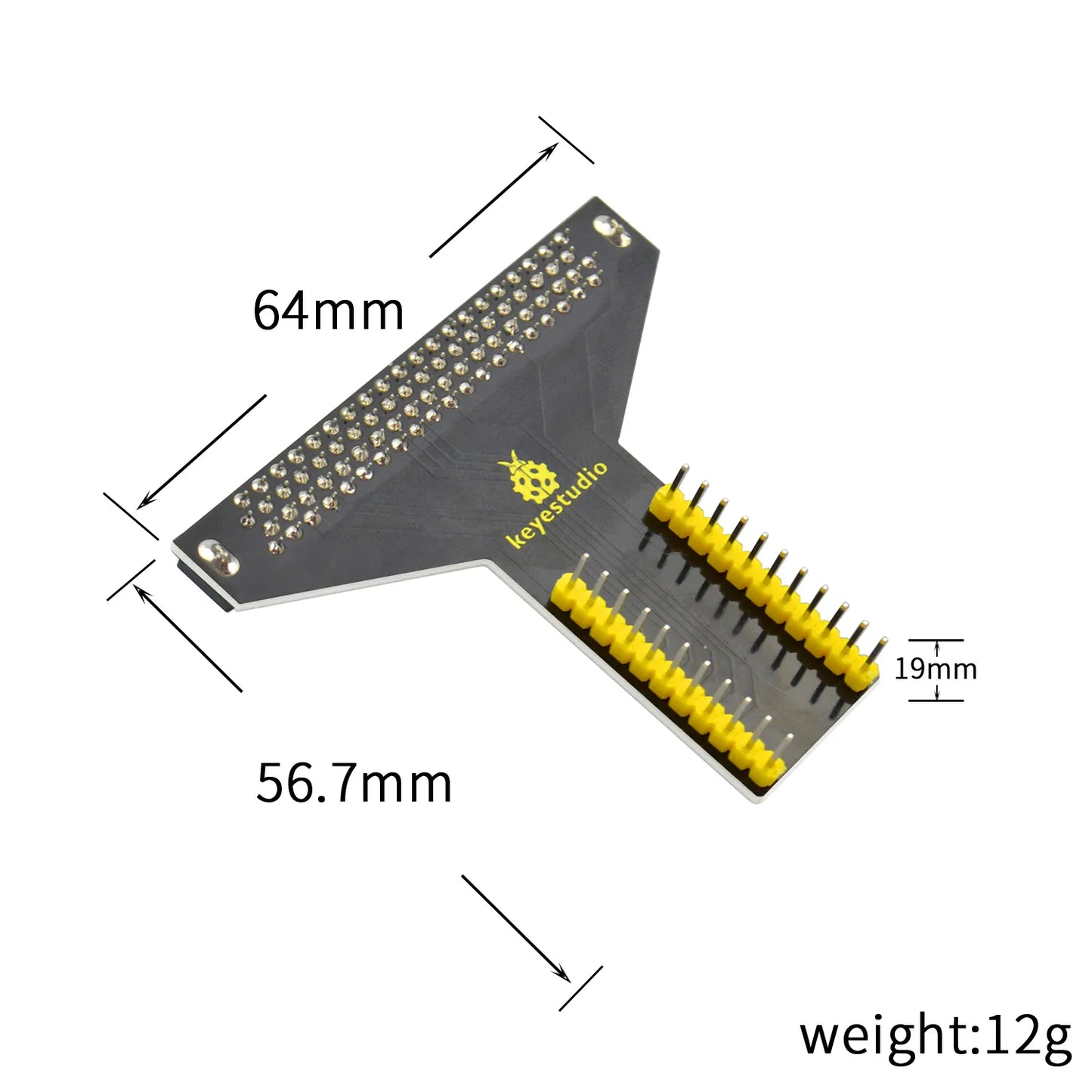 Keyestudio Micro bit T-type Shield Adapter for BBC Micro Bit
