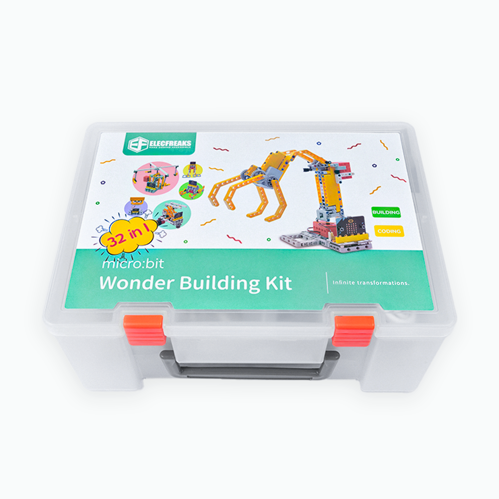Kit de Construção de Robô ELECFREAKS 32 em 1 Wonder