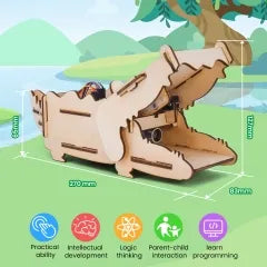 Keyestudio Crocodile Creative Learning Starter Kit DIY Stem Programming With Microbit Mainboard