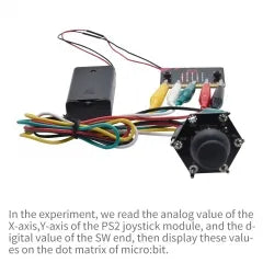 Keyestudio Micro bit Honeycomb PS2 Joystick Module