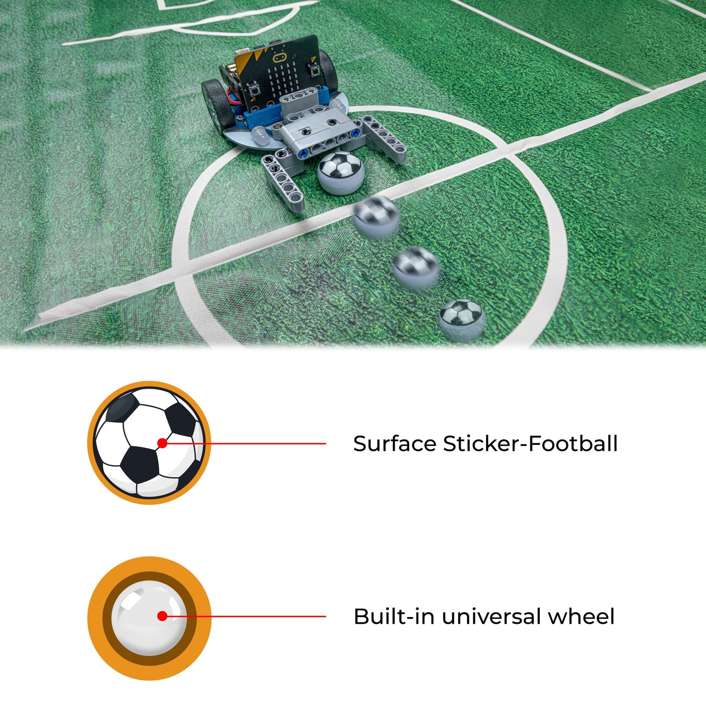 Kit de Futebol Cutebot ELECFREAKS