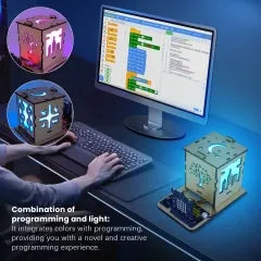 Keyestudio Microbit V2.0 DIY Colorful Lamp Starter Kit For Microbit V2 Starter Pack Programming DIY Electronic Starter Kit