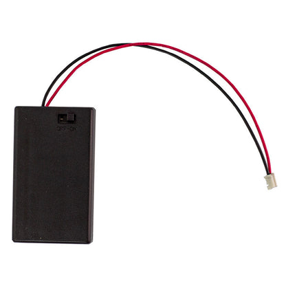 Caixa para 3 Pilhas AAA com Interruptor e Conetor JST