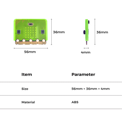 Capa micro:bit ELECFREAKS - Verde
