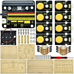 Keyestudio STEM Programming DIY Button Piano Learning Kit For Microbit Starter Kit Support Makcode/KidsBlock Without Board