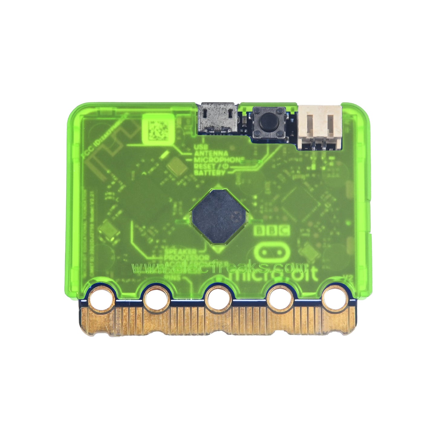 Capa micro:bit ELECFREAKS - Verde