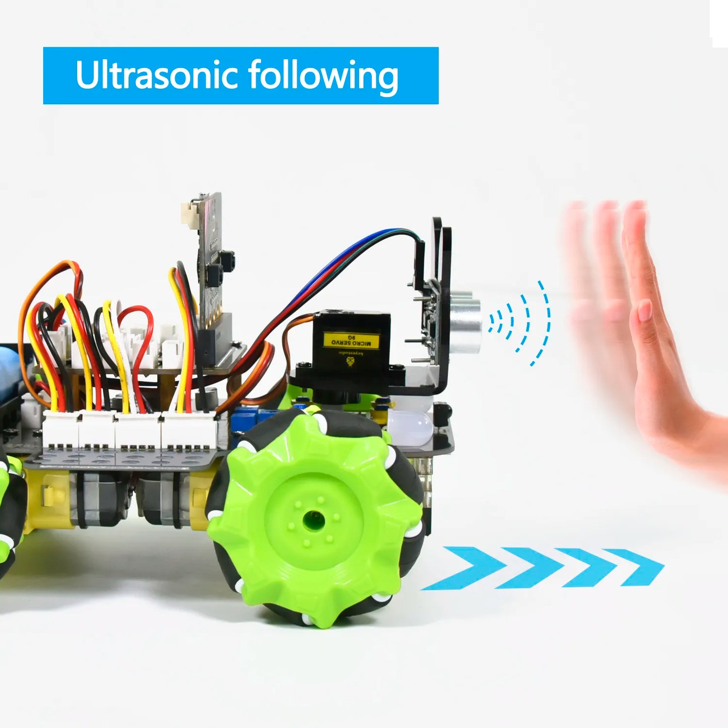 Keyestudio Micro bit 4WD Mecanum Robot Car V2.0 DIY Smart Kit Without Microbit Board