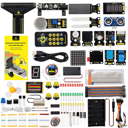 Keyestudio Programming STEM Micro bit V2 Kit Complete Starter Kit (No Micro bit Board)