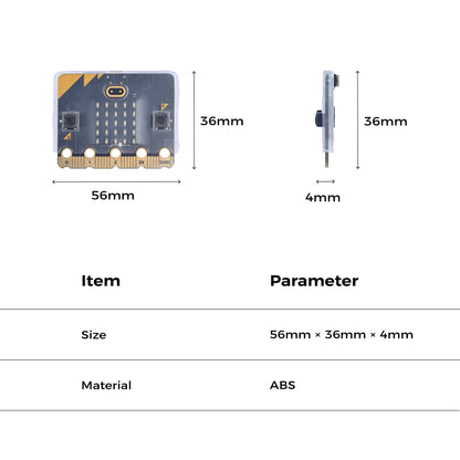 Capa micro:bit ELECFREAKS - Translúcida
