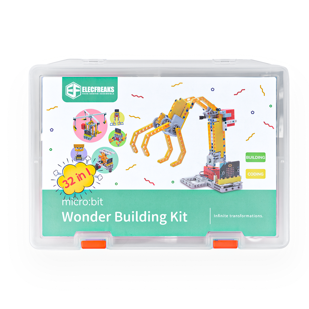 Kit de Construção de Robô ELECFREAKS 32 em 1 Wonder