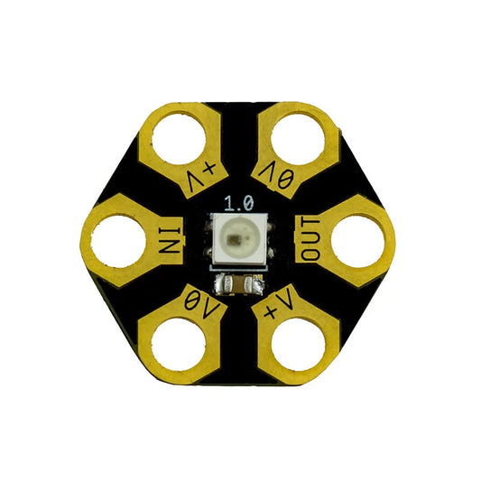Kitronik ZIP Hex LED, pack de 5