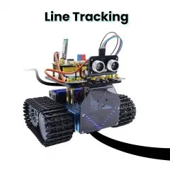 Keyestudio Mini Caterpillar Tank Robot V3.0 For Arduino Kit Robot Car DIY Programmable STEM Toys