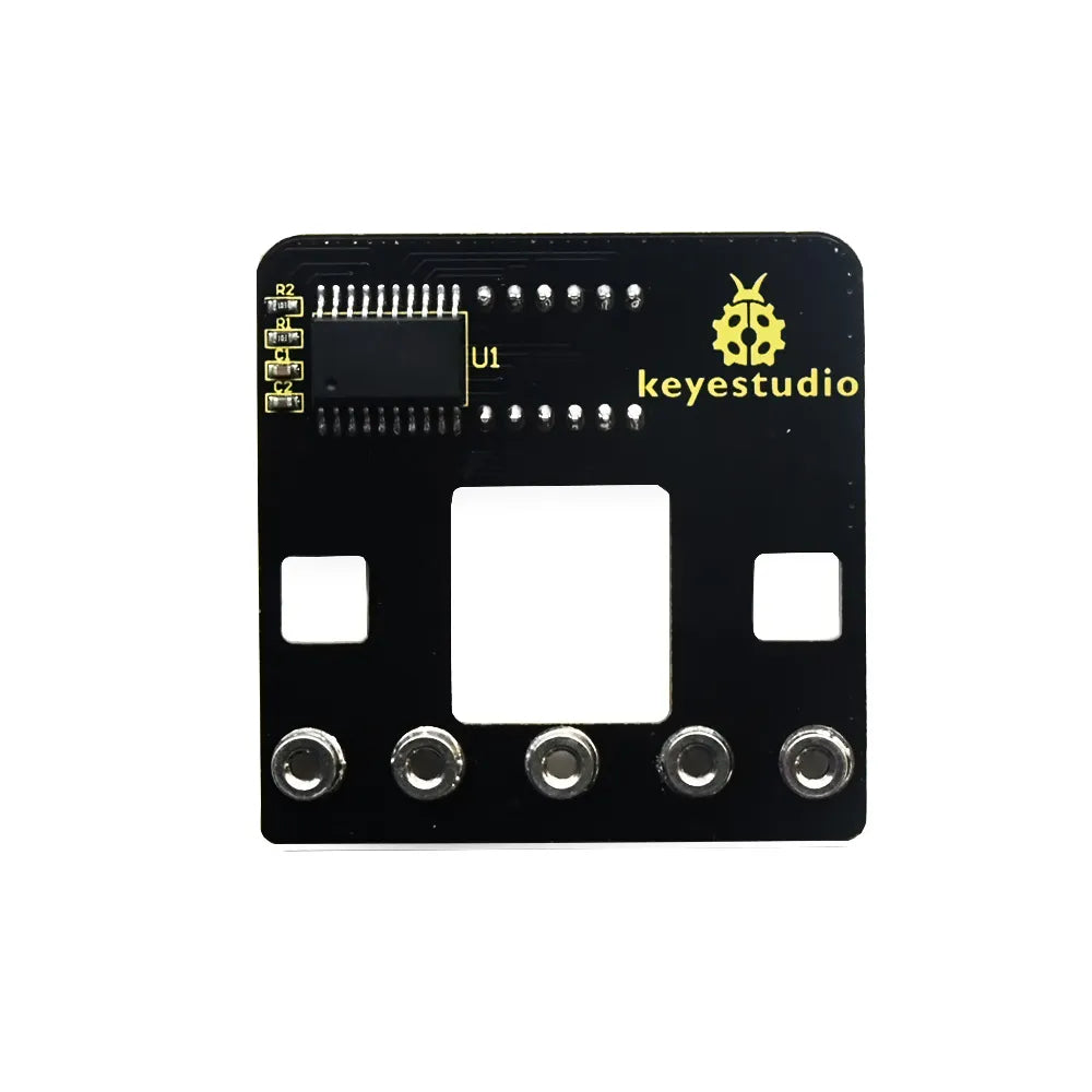Keyestudio Micro bit 4-Digit Tube Shield(Black and Eco-friendly)