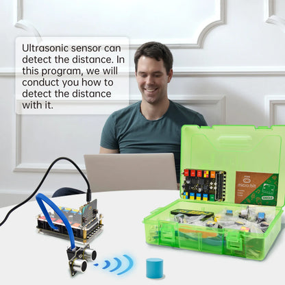 Keyestudio EASY Plug Ultimate Starter Kit for BBC Microbit STEM EDU With Micro Bit Board