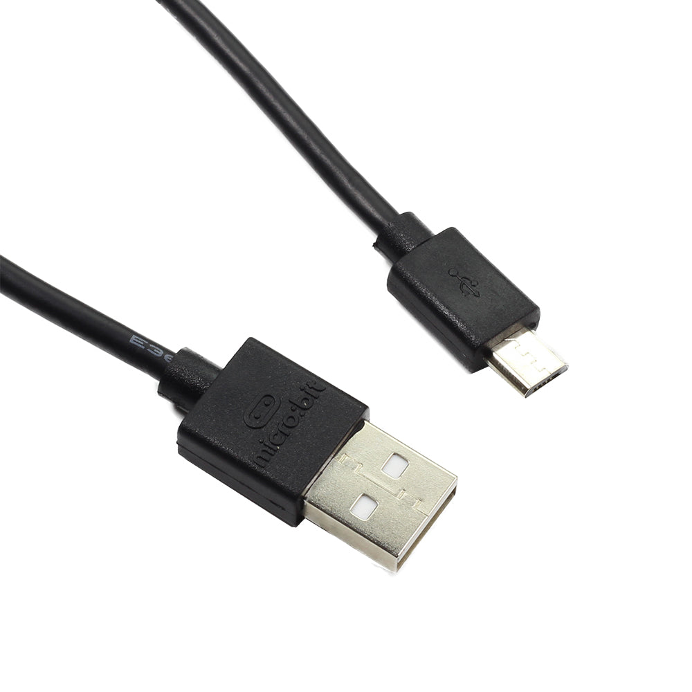 Cabo USB Preto de 30cm da marca BBC micro:bit