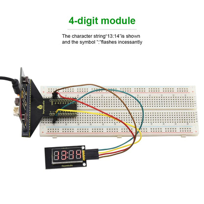Keyestudio Micro bit Super Learning Starter Sensor Kit With Microbit V2.0 Board