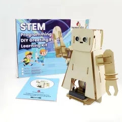 Keyestudio STEM Programming Microbit Starter Kit DIY Greeting Smart Robot Learning Kit Include Microbit Board
