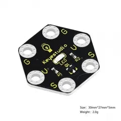 Keyestudio Micro bit Honeycomb Digital LED Module(Black and Eco-friendly）