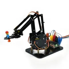 Keyestudio 4DOF Robot Arm Microbit Learning Kit Robot Arm Kit DIY Robot STEM Programming With Microbit Board