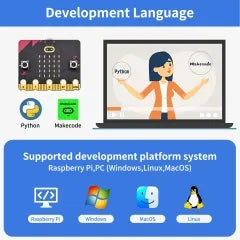 Keyestudio Microbit Honeycomb Smart Wearable Programmable Ultimate Kit For Micro bit