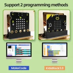 Keyestudio STEM Programming Microbit Starter Kit DIY Greeting Smart Robot Learning Kit Include Microbit Board