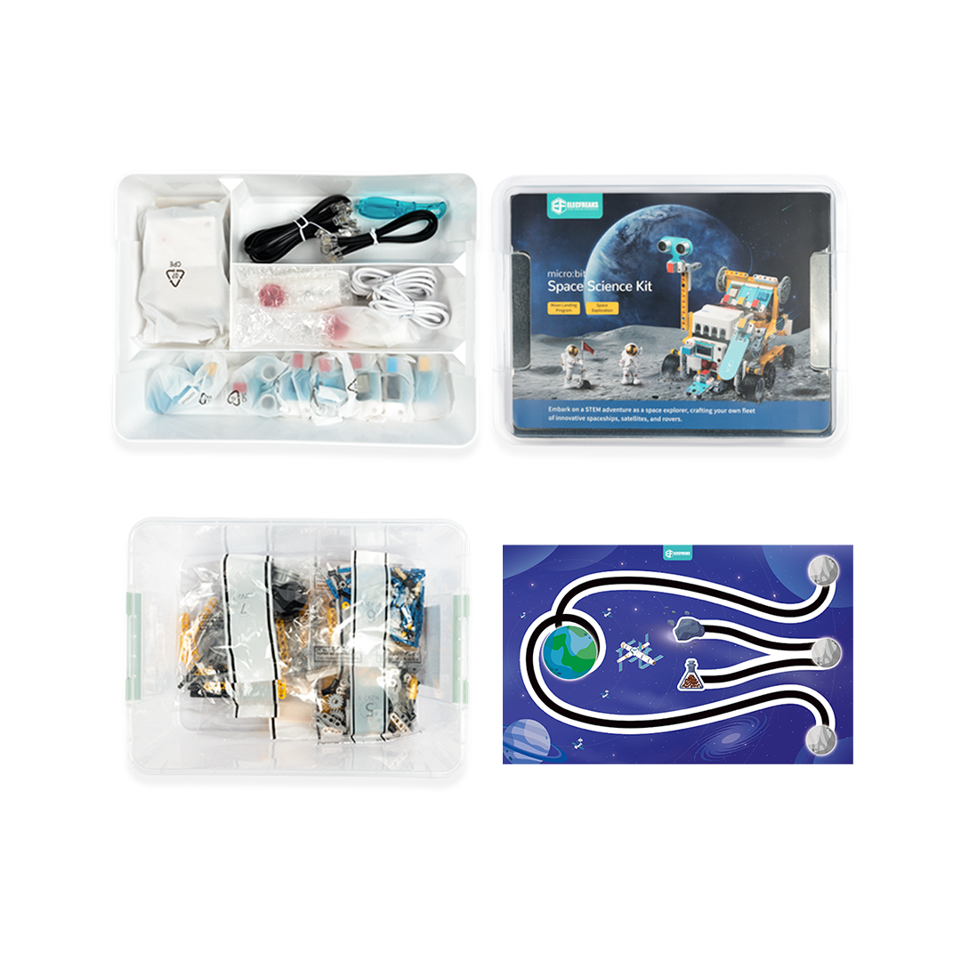 Kit de Ciências Espaciais ELECFREAKS micro:bit Nezha Pro