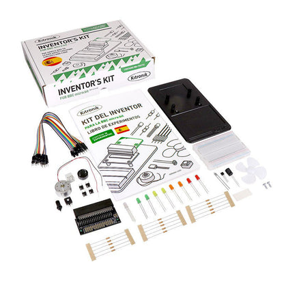 Kitronik Kit do Inventor para BBC micro:bit (versão espanhola), Pacote de 20