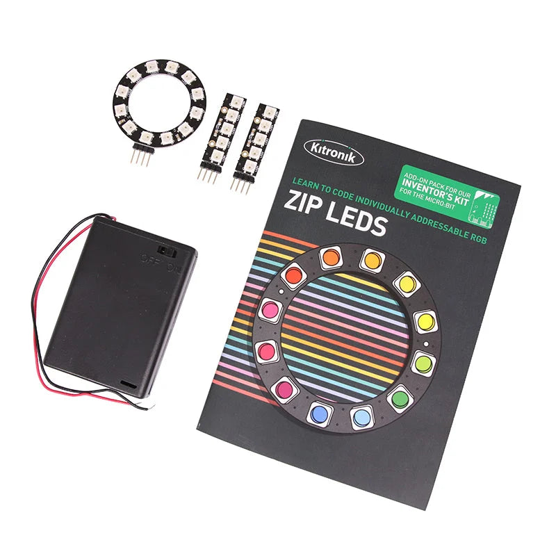 ZIP LEDs Add-On Pack for Kitronik Inventor's Kit for micro:bit